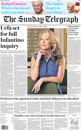 Cover of The Sunday Telegraph