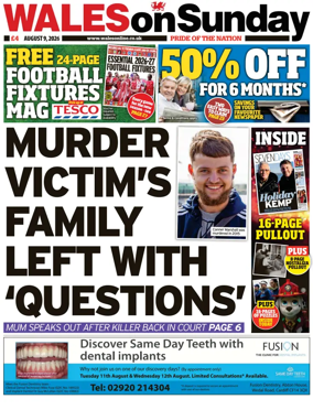 Cover of Wales On Sunday