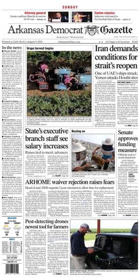 Cover of Arkansas Democrat-Gazette