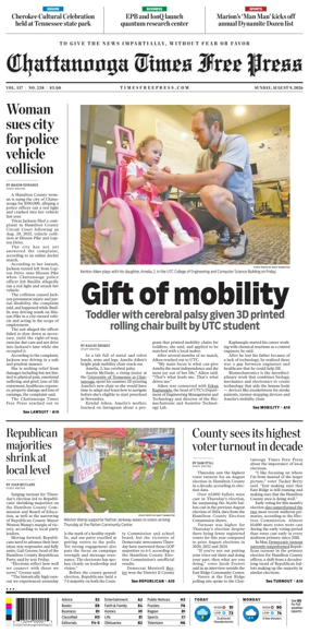 Cover of Chattanooga Times Free Press