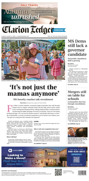 Cover of Clarion Ledger