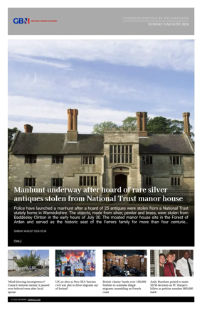 Cover of GB News UK