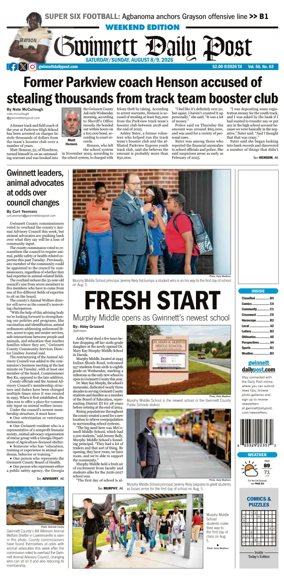 Cover of Gwinnett Daily Post