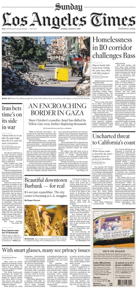 Cover of Los Angeles Times (Sunday)