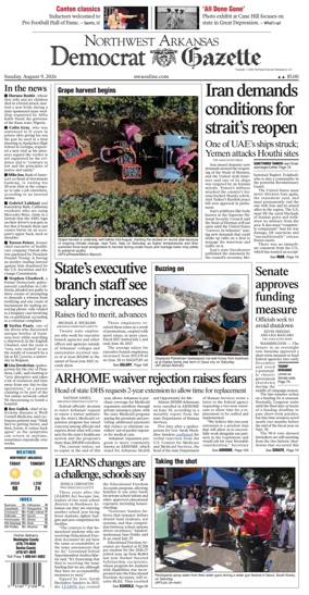 Cover of Northwest Arkansas Democrat-Gazette