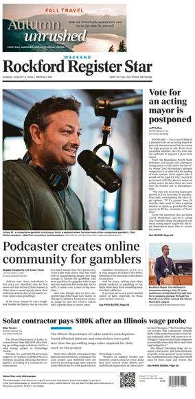 Cover of Rockford Register Star