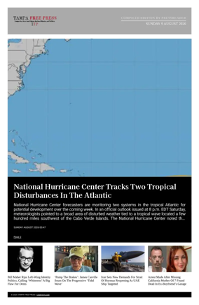 Cover of Tampa Free Press