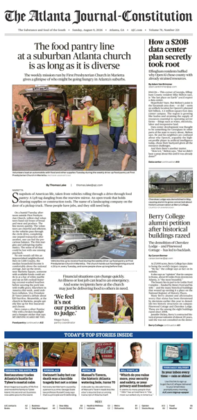 Cover of The Atlanta Journal-Constitution