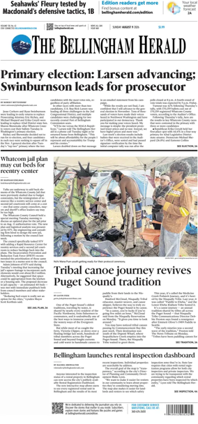 Cover of The Bellingham Herald (Sunday)