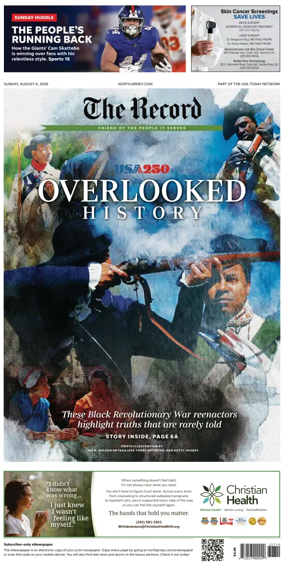 Cover of The Bergen Record