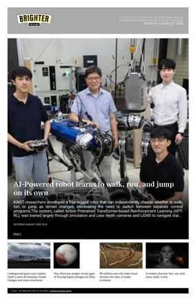 Cover of The Brighter Side of News