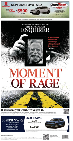 Cover of The Cincinnati Enquirer