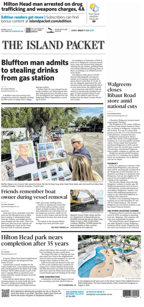 Cover of The Island Packet (Sunday)