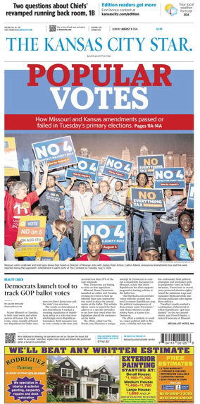 Cover of The Kansas City Star (Sunday)