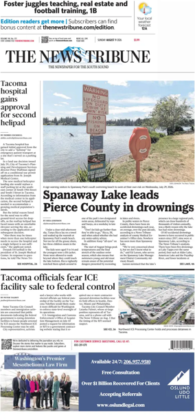 Cover of The News Tribune