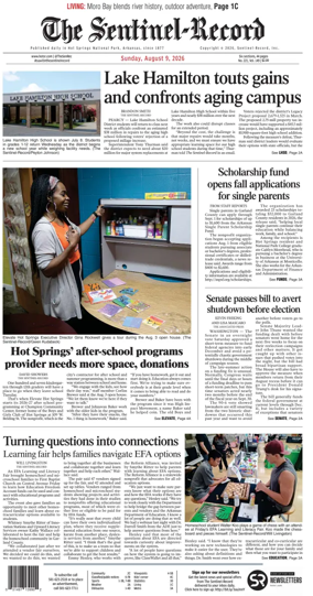 Cover of The Sentinel-Record