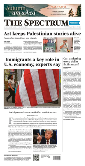 Cover of The Spectrum & Daily News