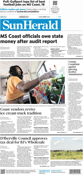 Cover of The Sun Herald (Sunday)