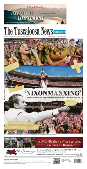 Cover of The Tuscaloosa News