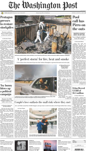Cover of The Washington Post Sunday