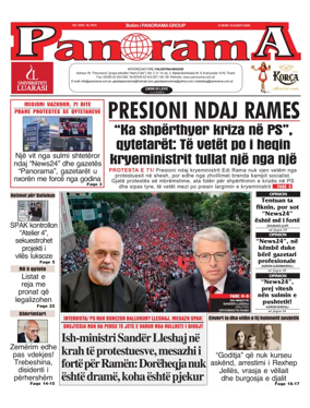 Cover of Panorama (Albania)