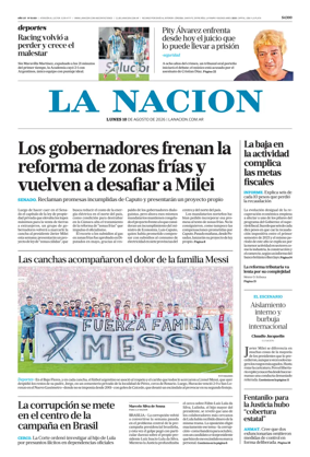 Cover of La Nacion