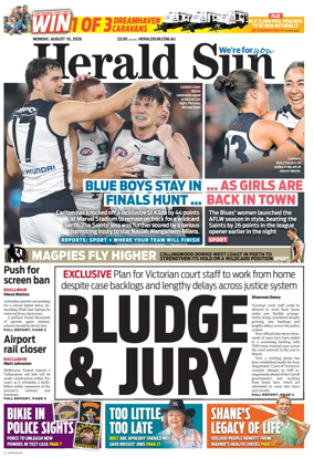 Cover of Herald Sun