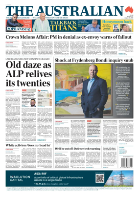 Cover of The Australian