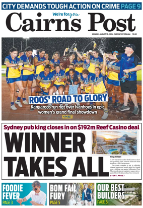 Cover of The Cairns Post