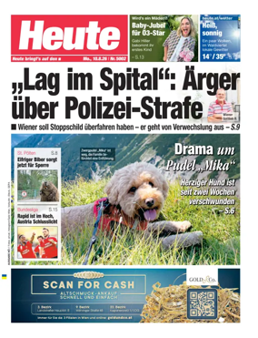 Cover of Heute - Niederosterreich Ausgabe