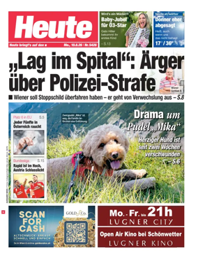 Cover of Heute - Wien Ausgabe