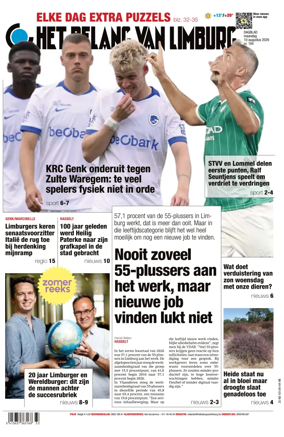 Cover of Het Belang van Limburg