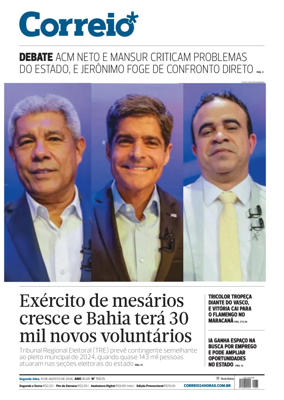 Cover of Correio da Bahia