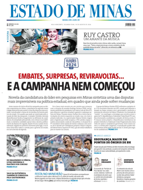 Cover of Estado de Minas (Brazil)