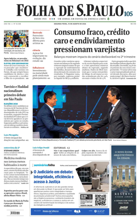Cover of Folha de S.Paulo