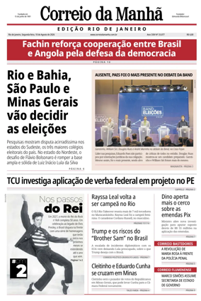 Cover of Jornal Correio da Manha