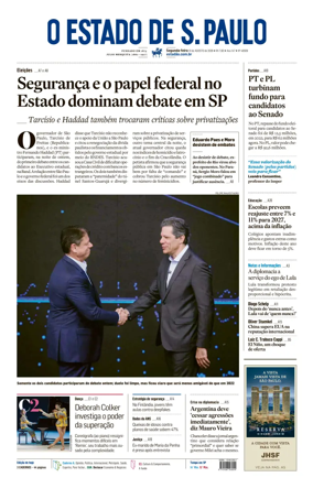 Cover of O Estado de S. Paulo