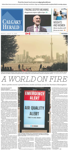 Cover of Calgary Herald