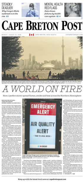 Cover of Cape Breton Post