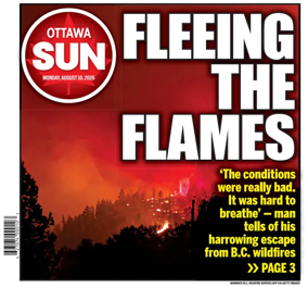 Cover of Ottawa Sun