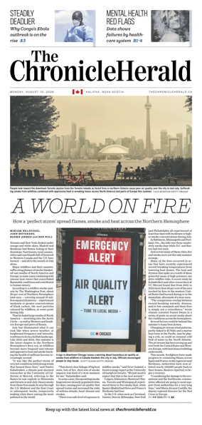 Cover of The Chronicle Herald (Metro)