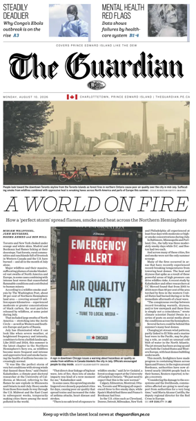 Cover of The Guardian (Charlottetown)