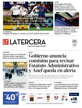 Cover of La Tercera