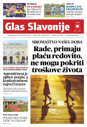 Cover of Glas Slavonije