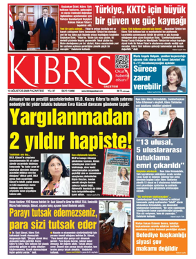 Cover of Kibris Gazetesi