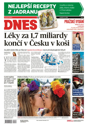 Cover of Dnes Prague Edition