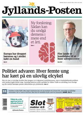 Cover of Jyllands-Posten