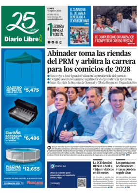 Cover of Diario Libre (Republica Dominicana)
