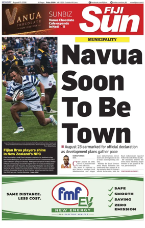Cover of Fiji Sun