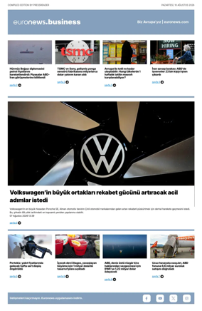 Cover of Euronews Business (Turkish) Compiled Editions